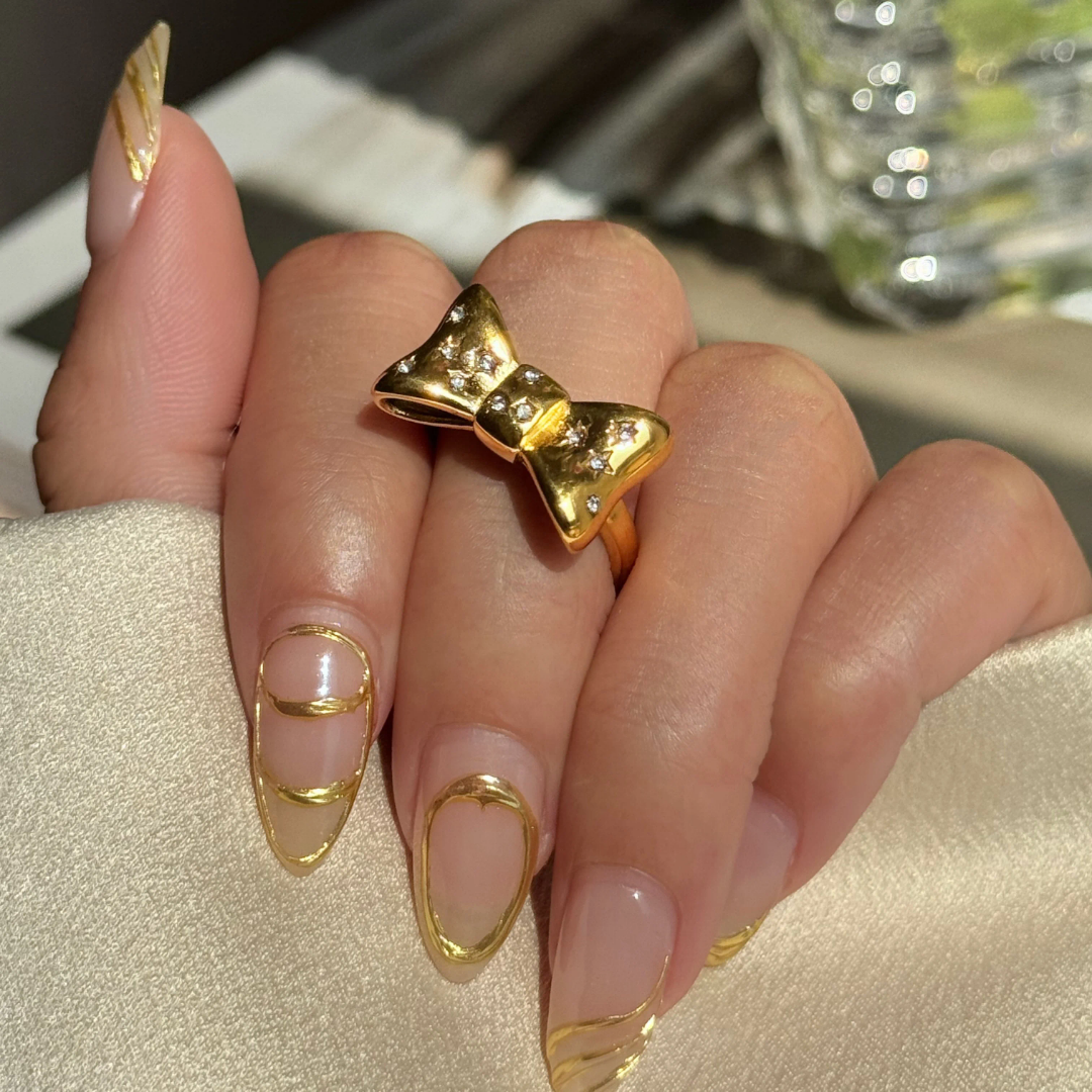 Boose Bow Diamond Ring