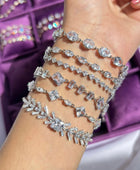 Rapunzel White Stone Bracelets-1