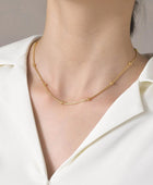 Dot Sleek Gold Chain