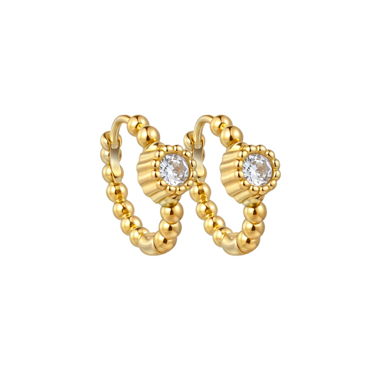 Besi Mini Diamond Hoops