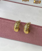 Minie Fusi Diamond Hoops