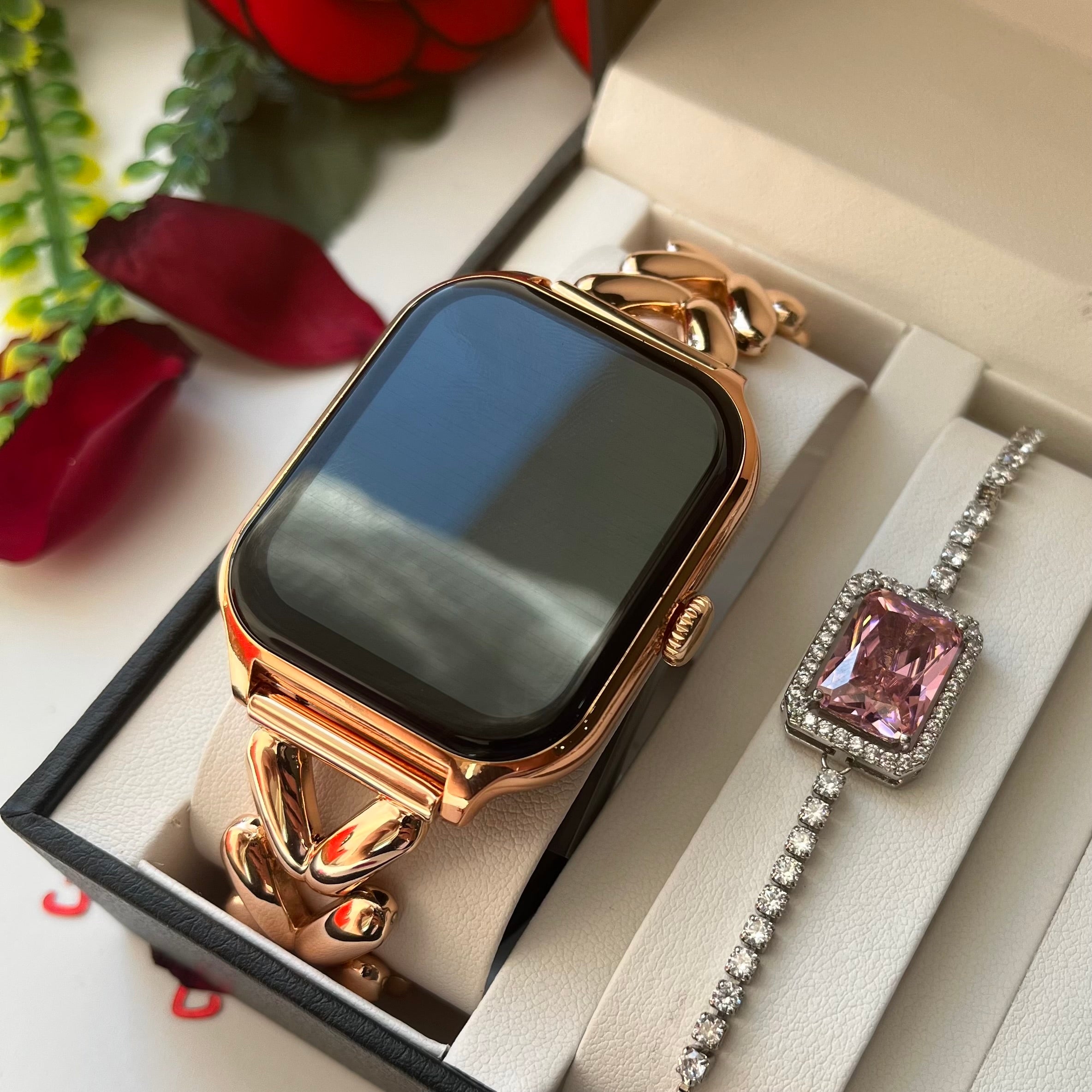 Erica Smart Digital Rosegold Watch✨