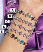 Rapunzel Multicolour Stone Bracelets