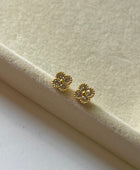 Deina Clover Ball Back Studs