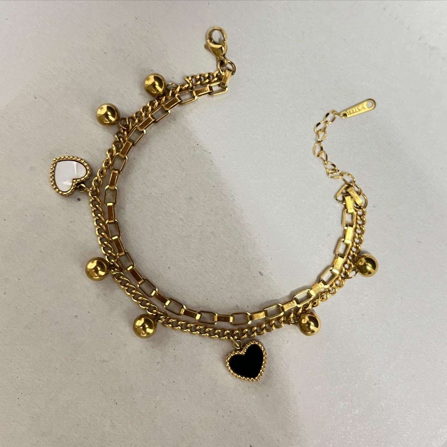 Julia Heart Hanging Bracelet