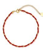 Redina Gold Twisted Anklet