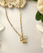 Tulip Bow Diamond Necklace