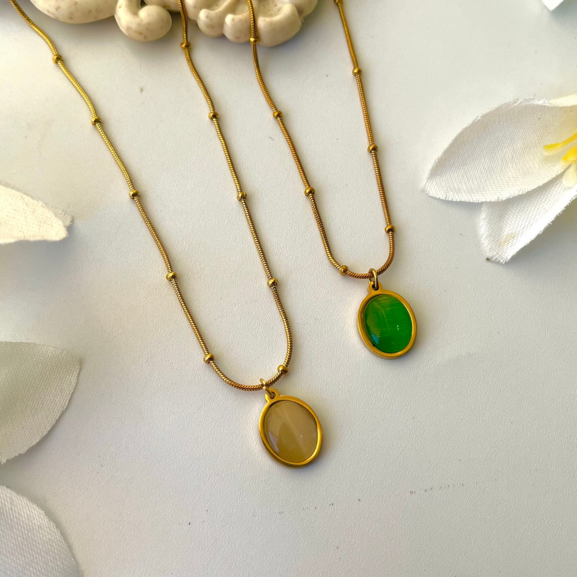 Lioni Colourfull Gold Necklaces