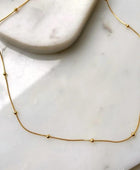 Dot Sleek Gold Chain