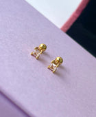 Mini square Ball Back Studs