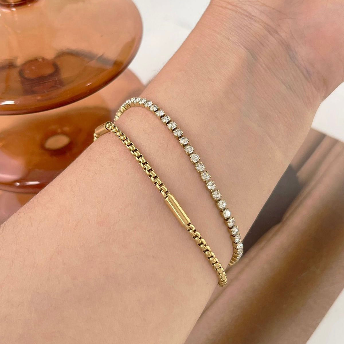 Kardishi Rope Tennis Bracelet