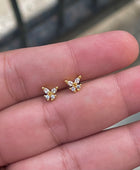 Mini Butterfly Ball Back Studs