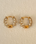 Quincy Pearl Diamond Dreamy Hoops