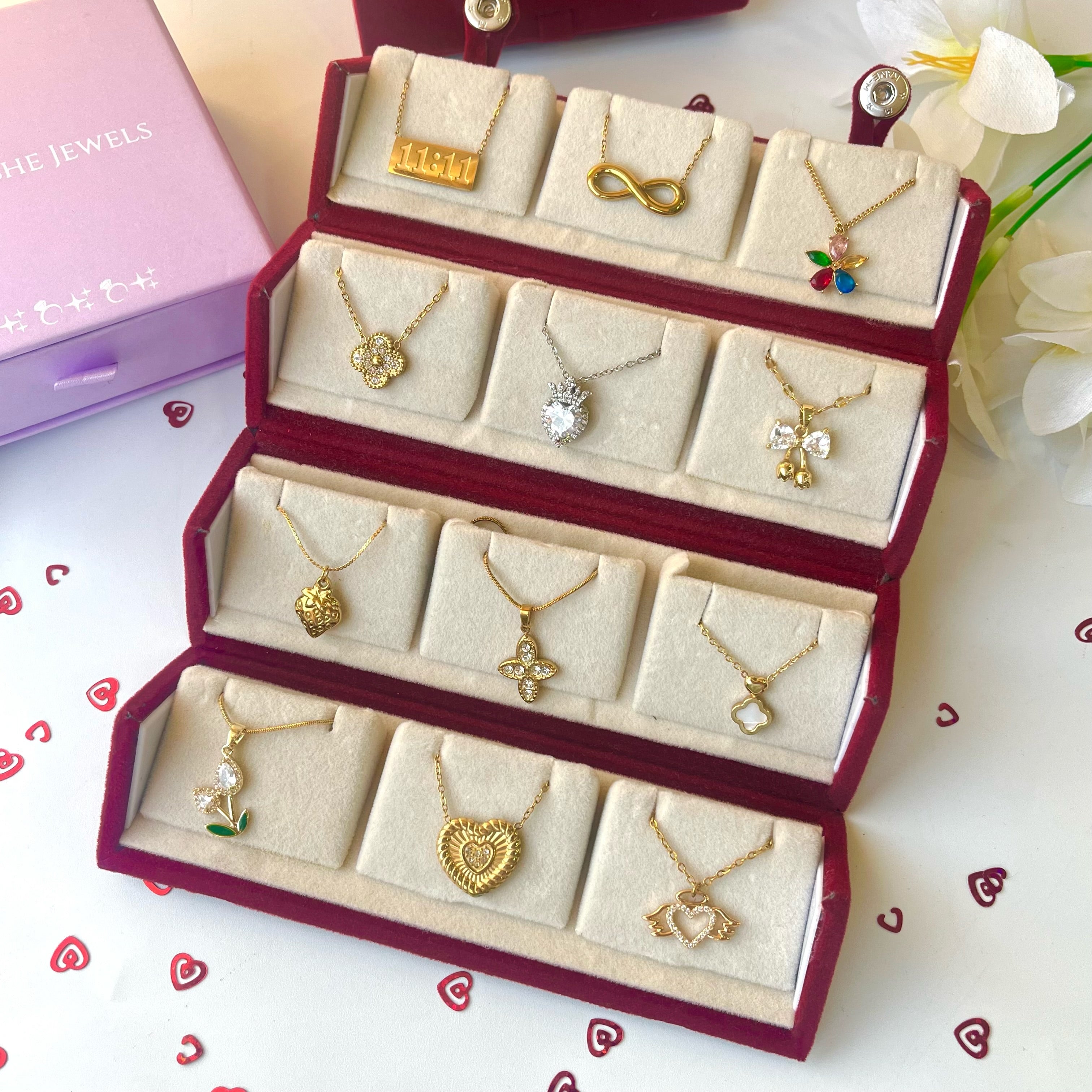 Perfect Gift Of 12 Pieces of Necklaces for her❤️