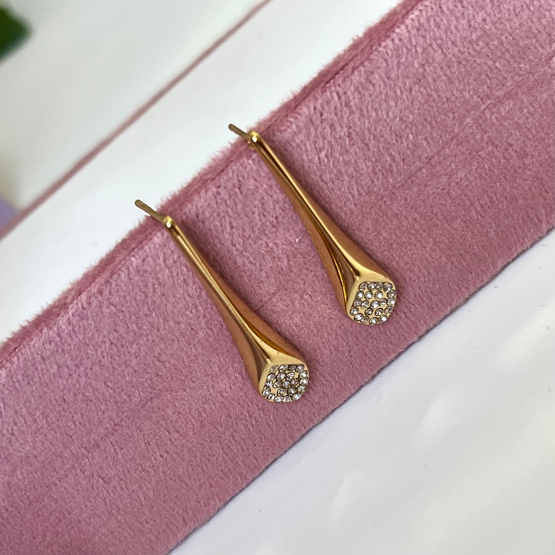 Erica Statement Diamond Earrings