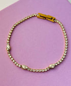 Tasha Oval Tennis Bracelet