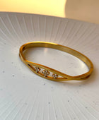 Yeti Flower Gold Cuff