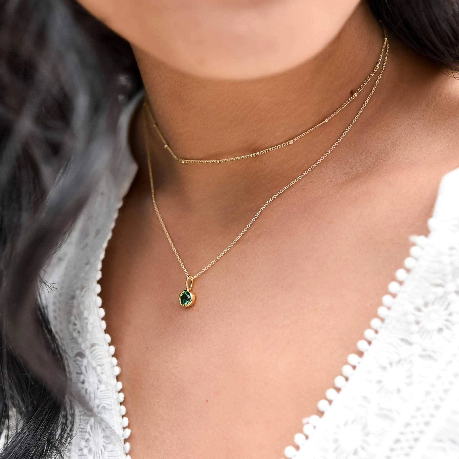 Ambi Colorful Stone Necklace