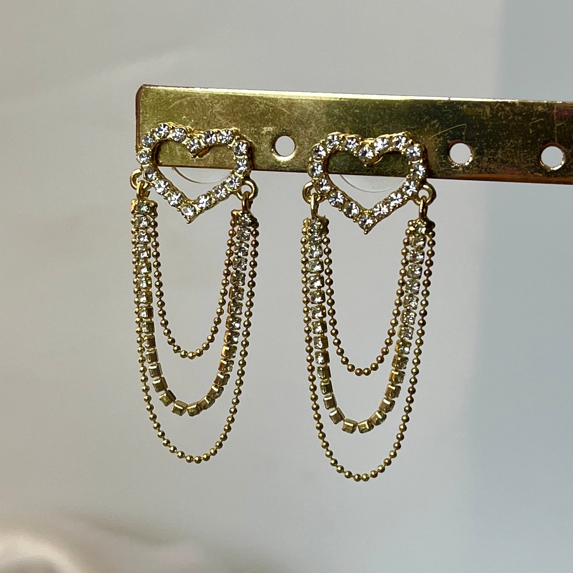 Love Season Gold Danglers