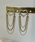 Love Season Gold Danglers