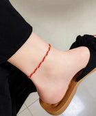 Redina Gold Twisted Anklet