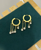 Jhalki Diamond Hanging Earrings