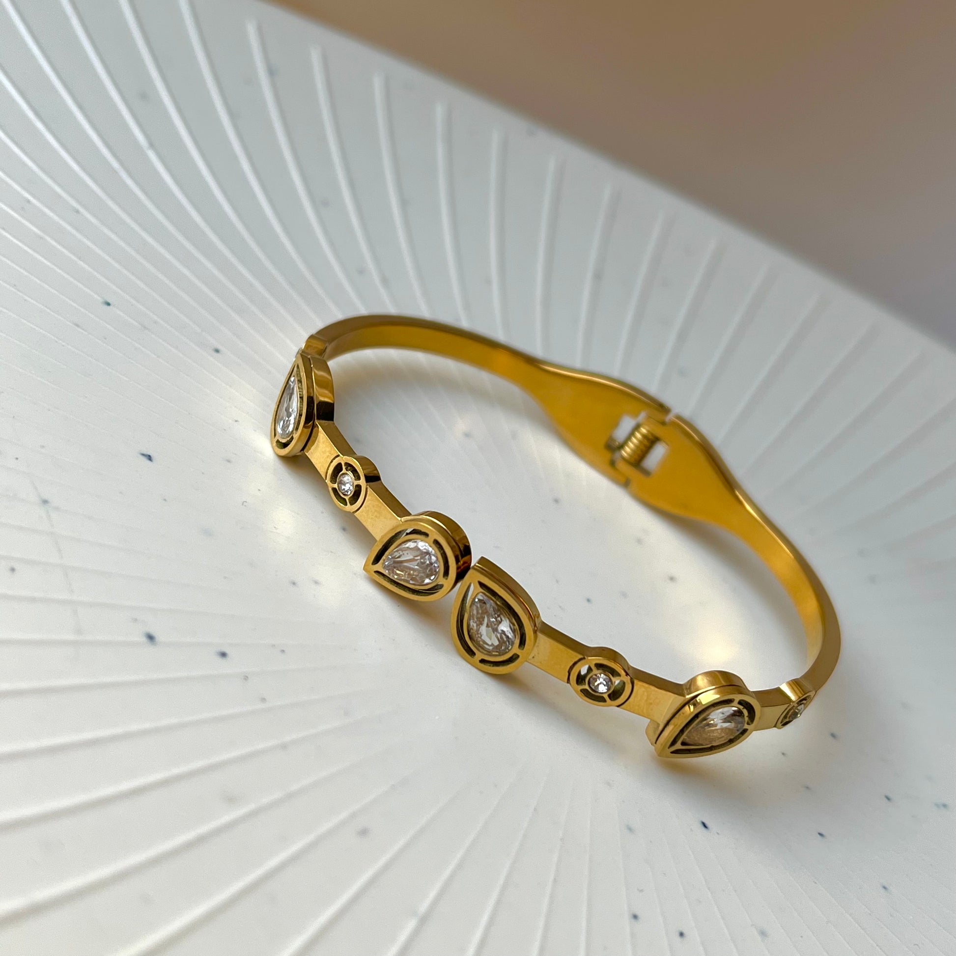 Jeri Almond Diamond Cuff