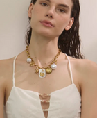 Zenai Shell Ocean Charms Necklace