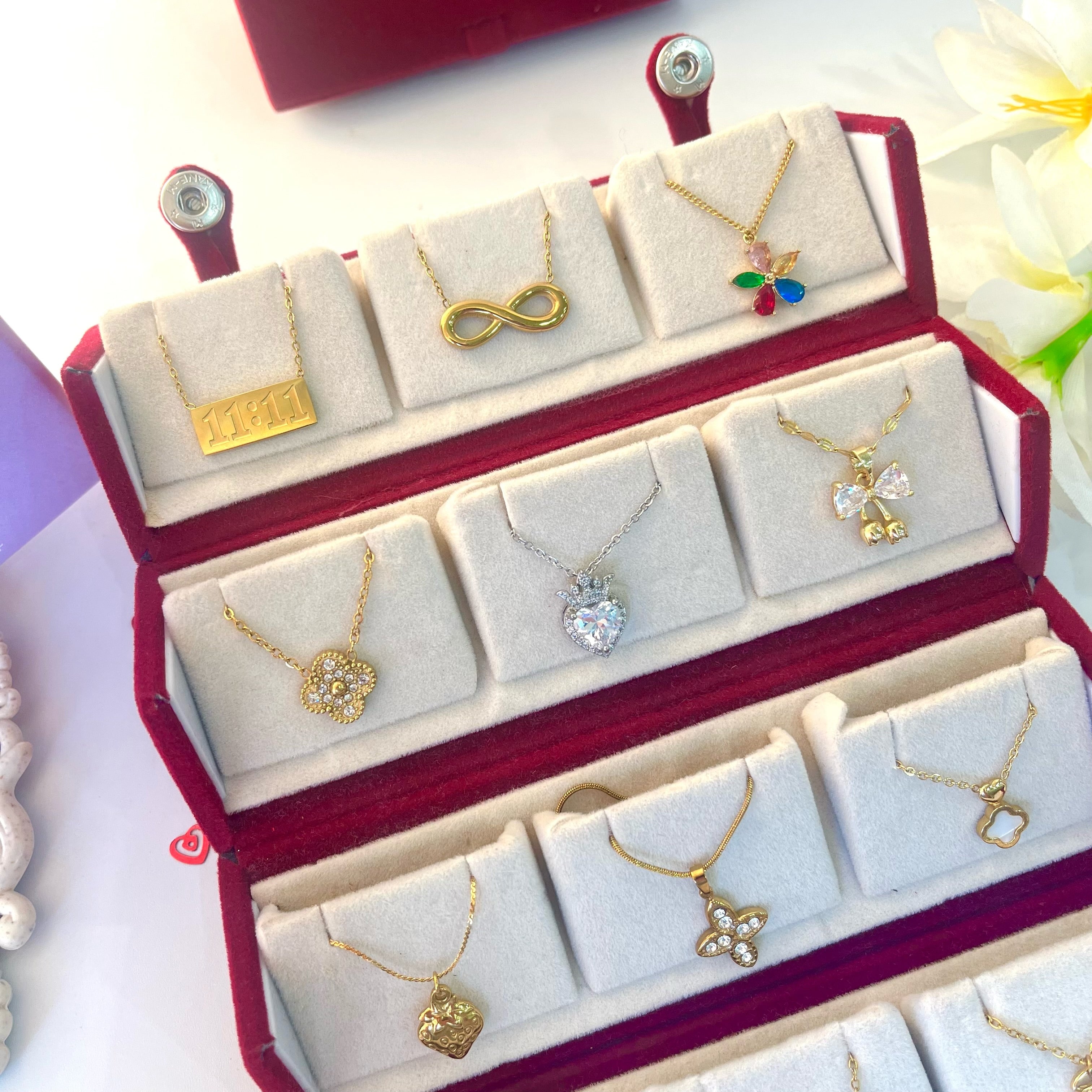 Perfect Gift Of 12 Pieces of Necklaces for her❤️