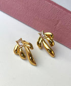 Ferry Leaf Statement Earrings