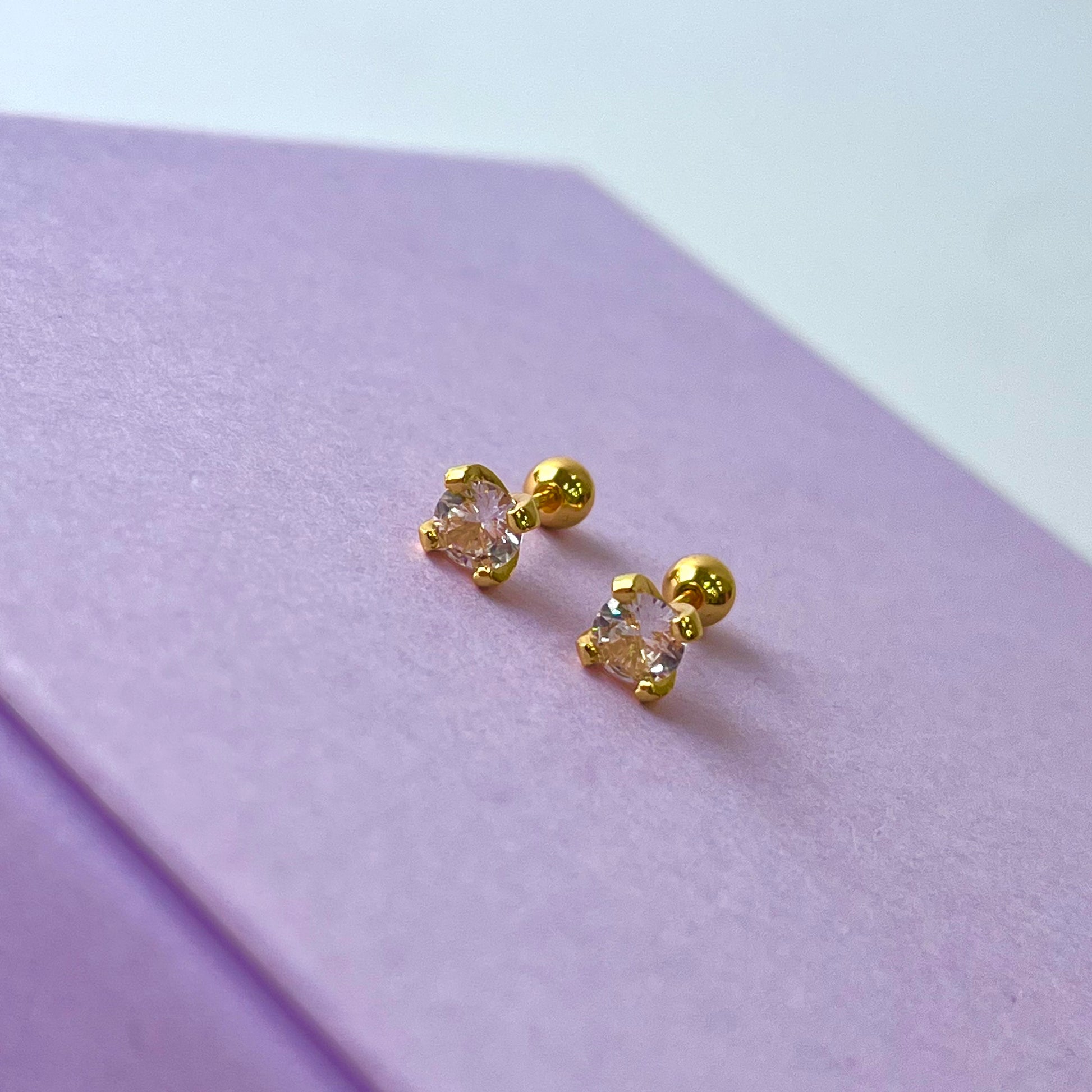Mini Round Ball Back Studs