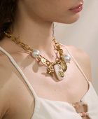 Zenai Shell Ocean Charms Necklace