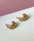 Minie Fusi Diamond Hoops