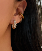 Quincy Pearl Diamond Dreamy Hoops