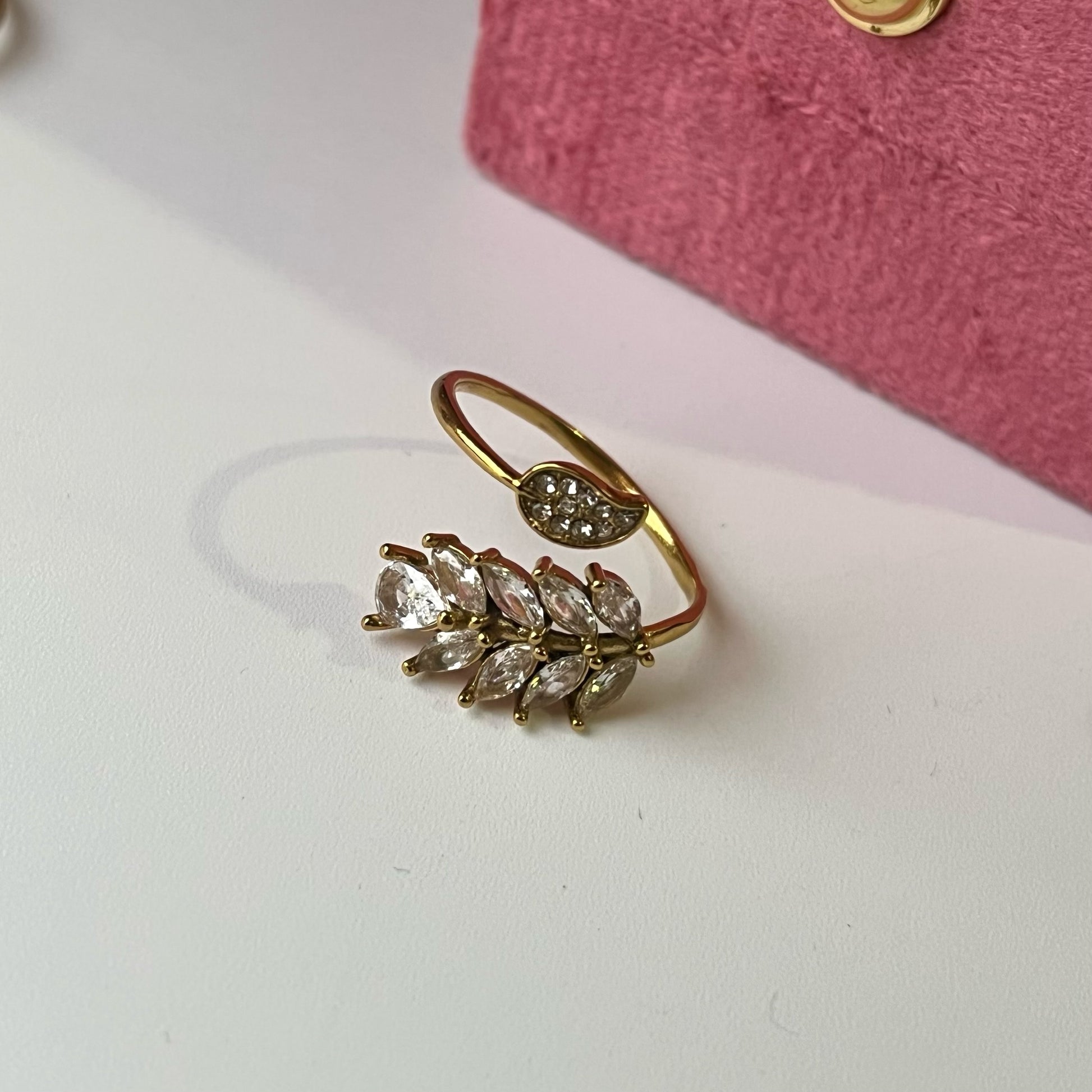 Boni Leafy Diamond Rings