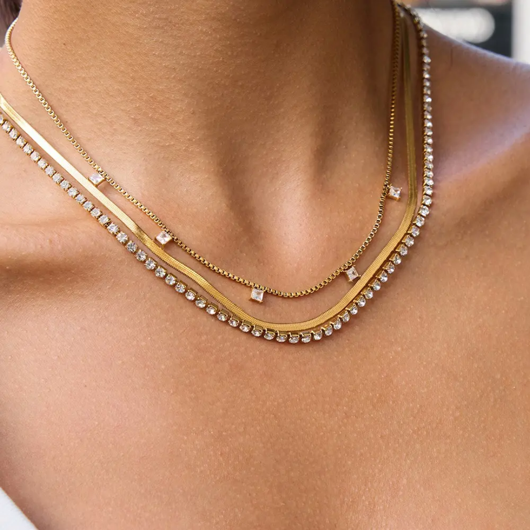 Ginny Layered Statement Necklace