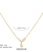 Sohini Tri Diamond Necklace