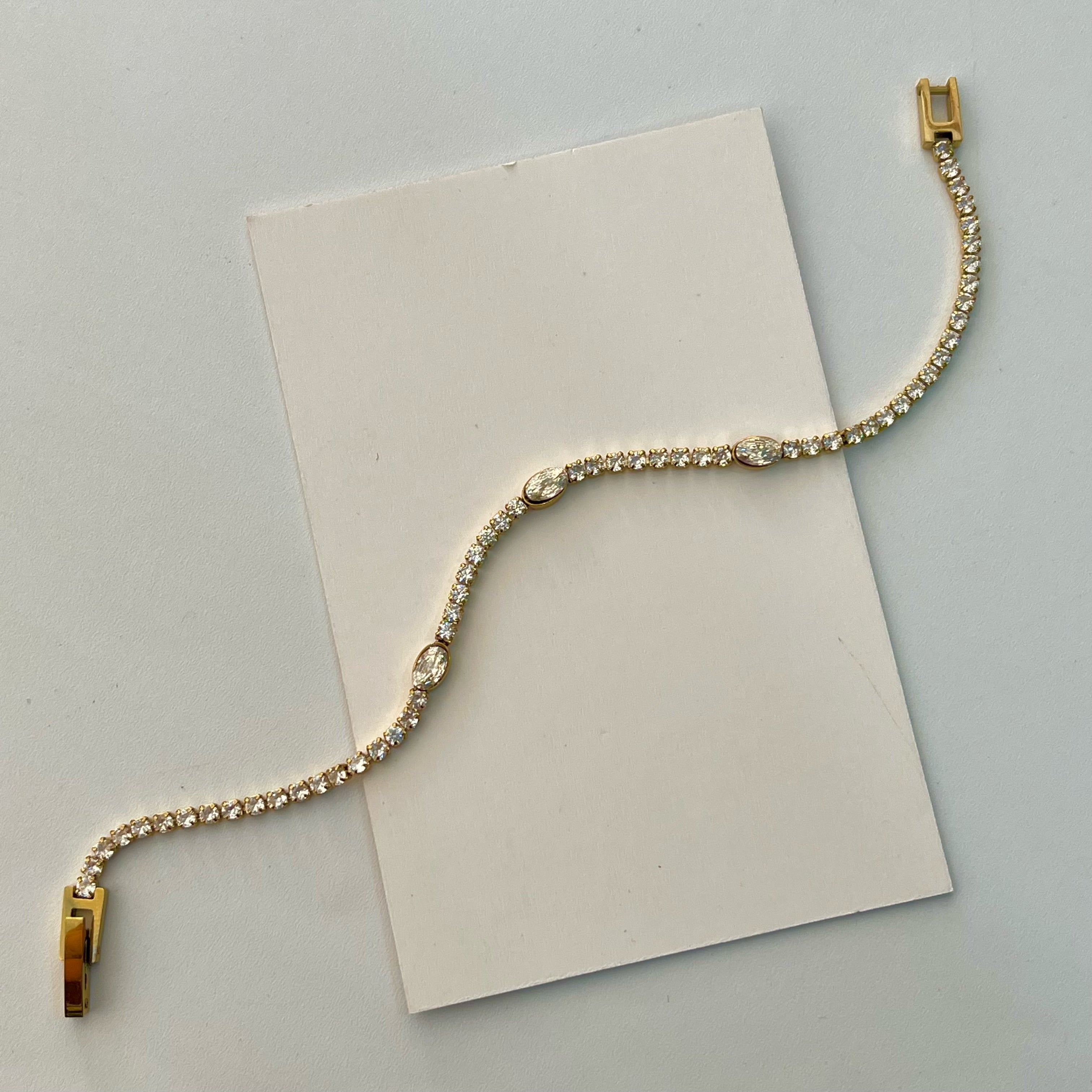 Tasha Oval Tennis Bracelet