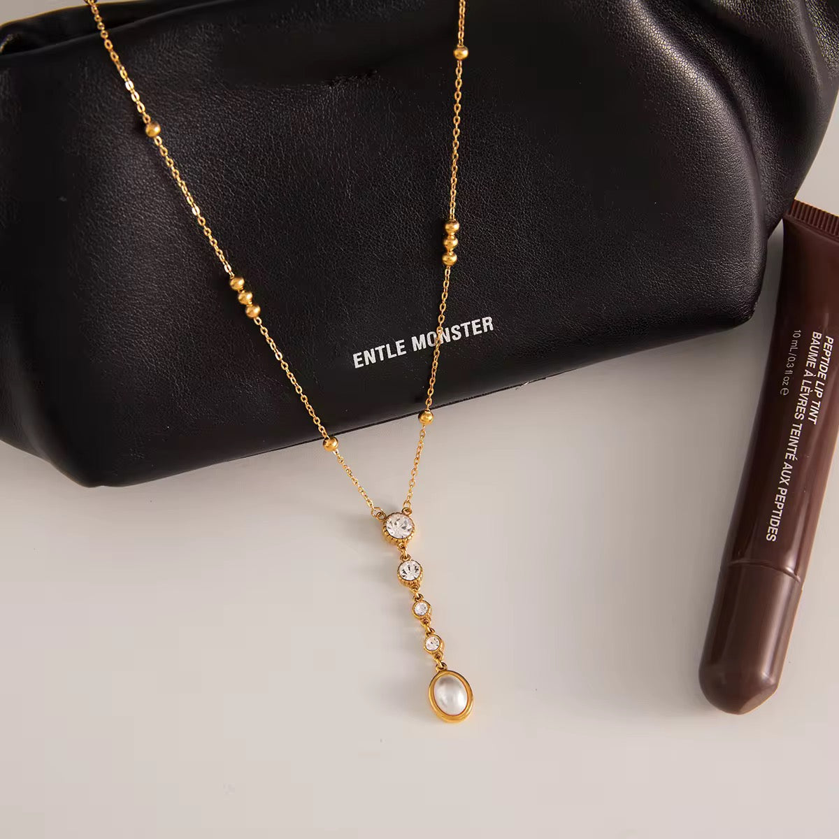 Juri Pearl Diamond Necklace
