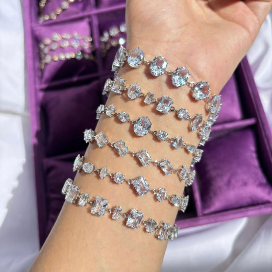 Rapunzel White Stone Bracelets-2
