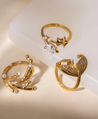 Dripping Drop Pearl Solitaire Ring