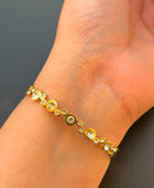 Irsha Round Diamond Cuff
