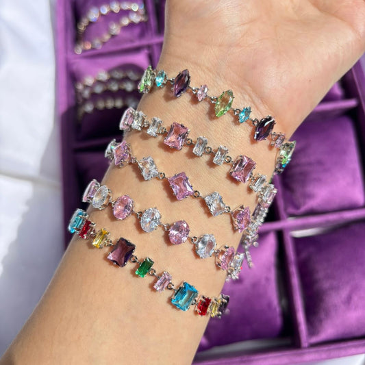 Rapunzel Multicolour Stone Bracelets