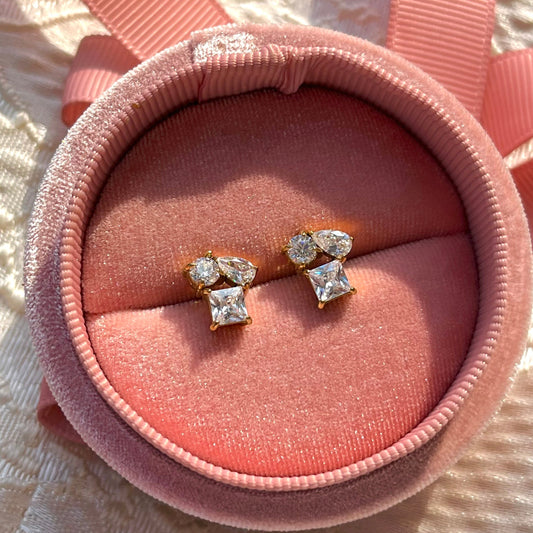 Tristan Tridiamond  Dainty Studs