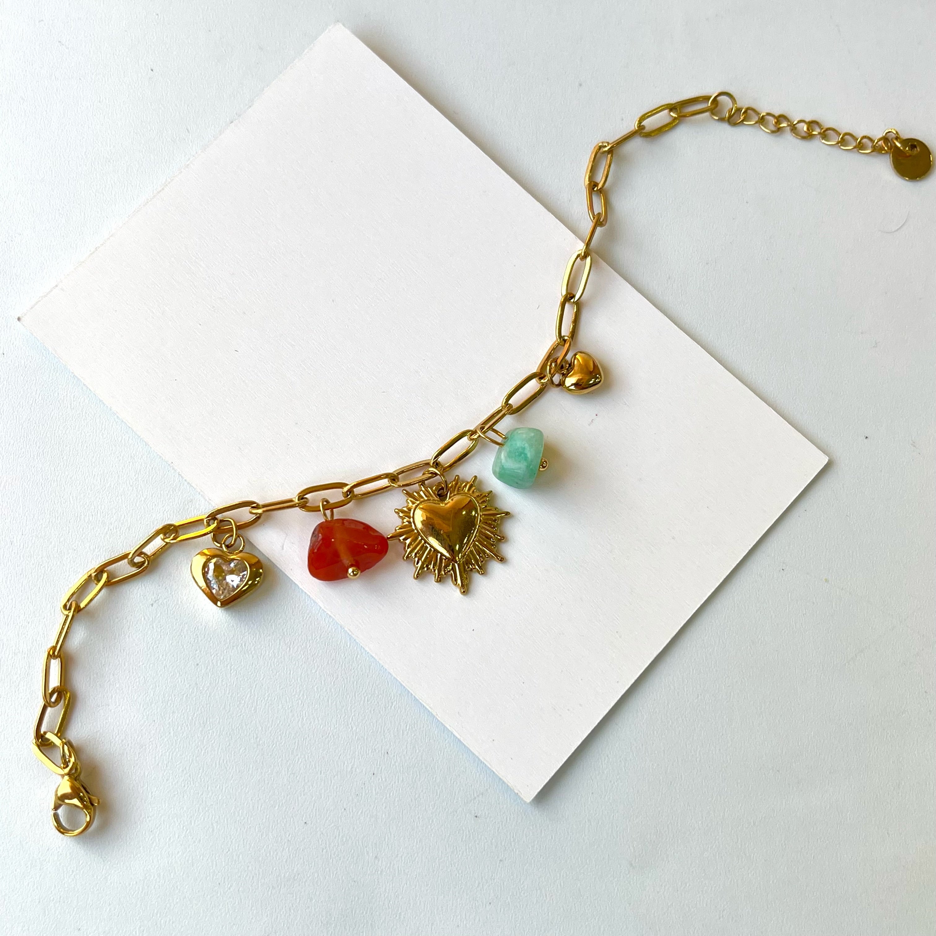 Belisha Heaft Charm Bracelet