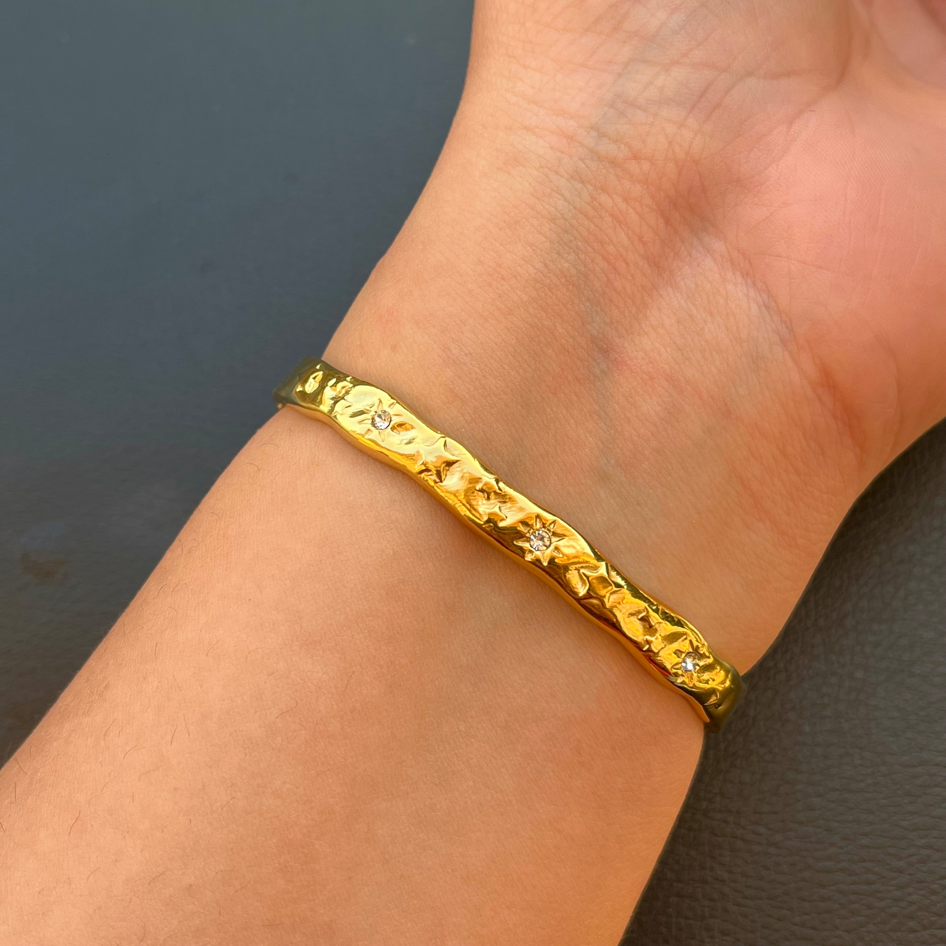 Galaxy Star Diamond Cuff