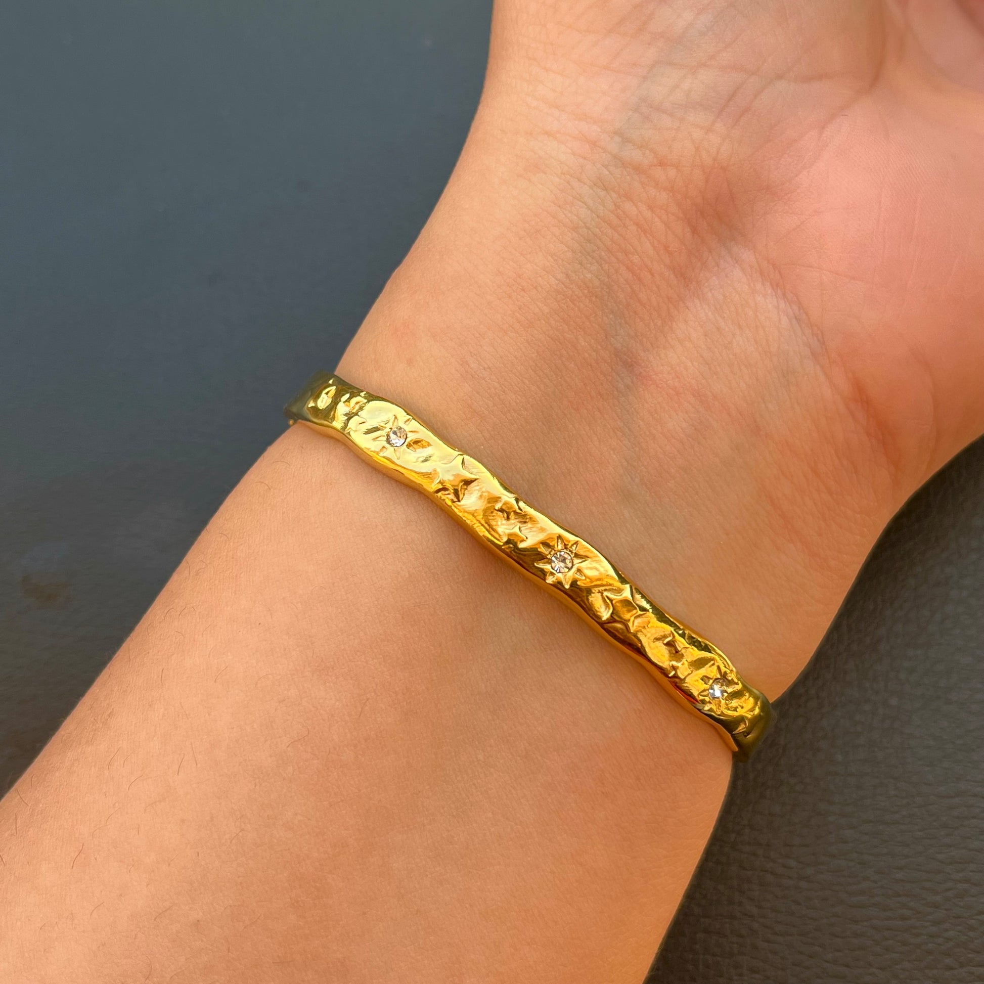 Galaxy Star Diamond Cuff
