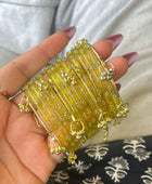 Kashvi Light Green Kashmiri Bangles Set