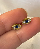 Tupi Evil Eye Mini Studs