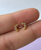 Stella Diamond Ball Back Studs